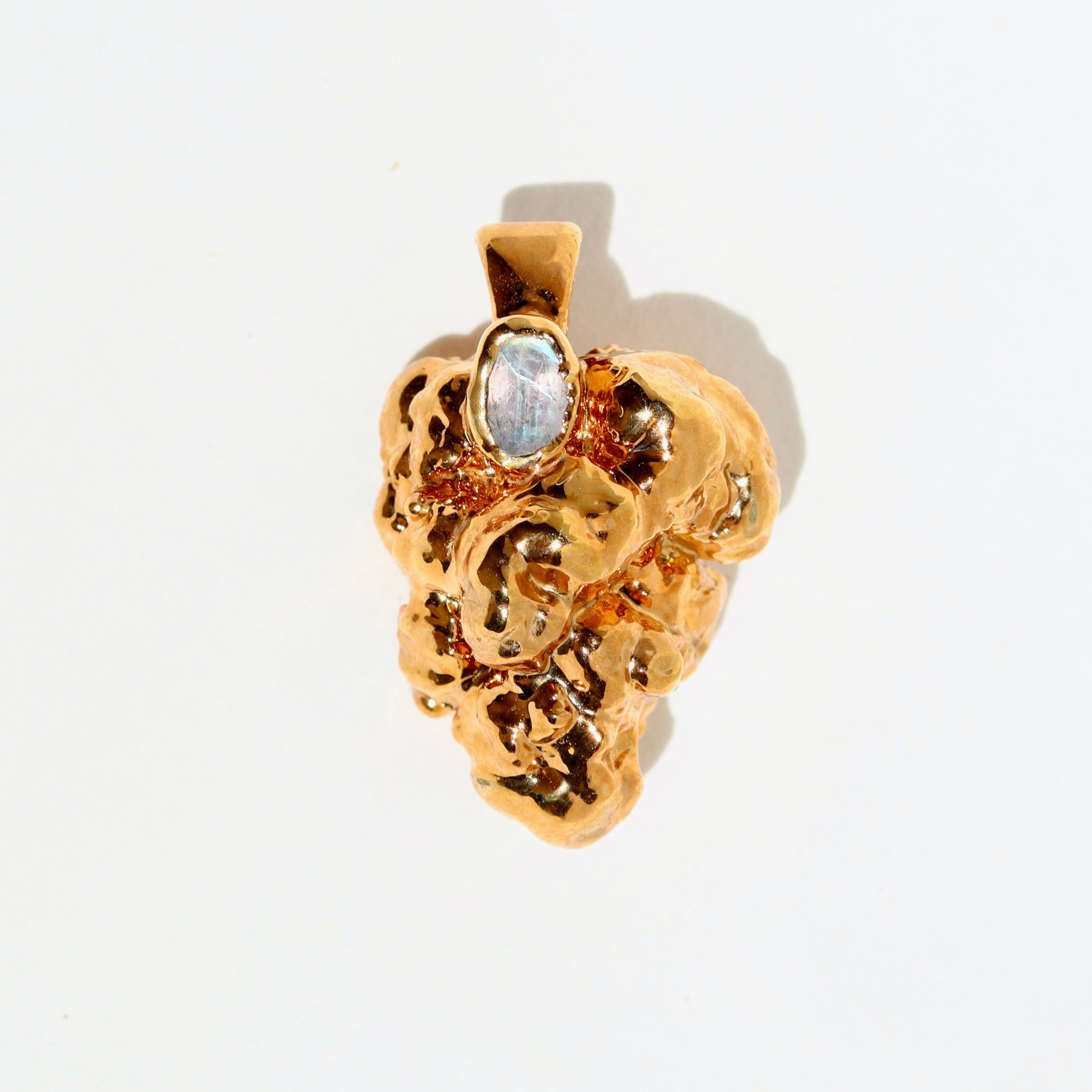 18k OG bud with Moonstone