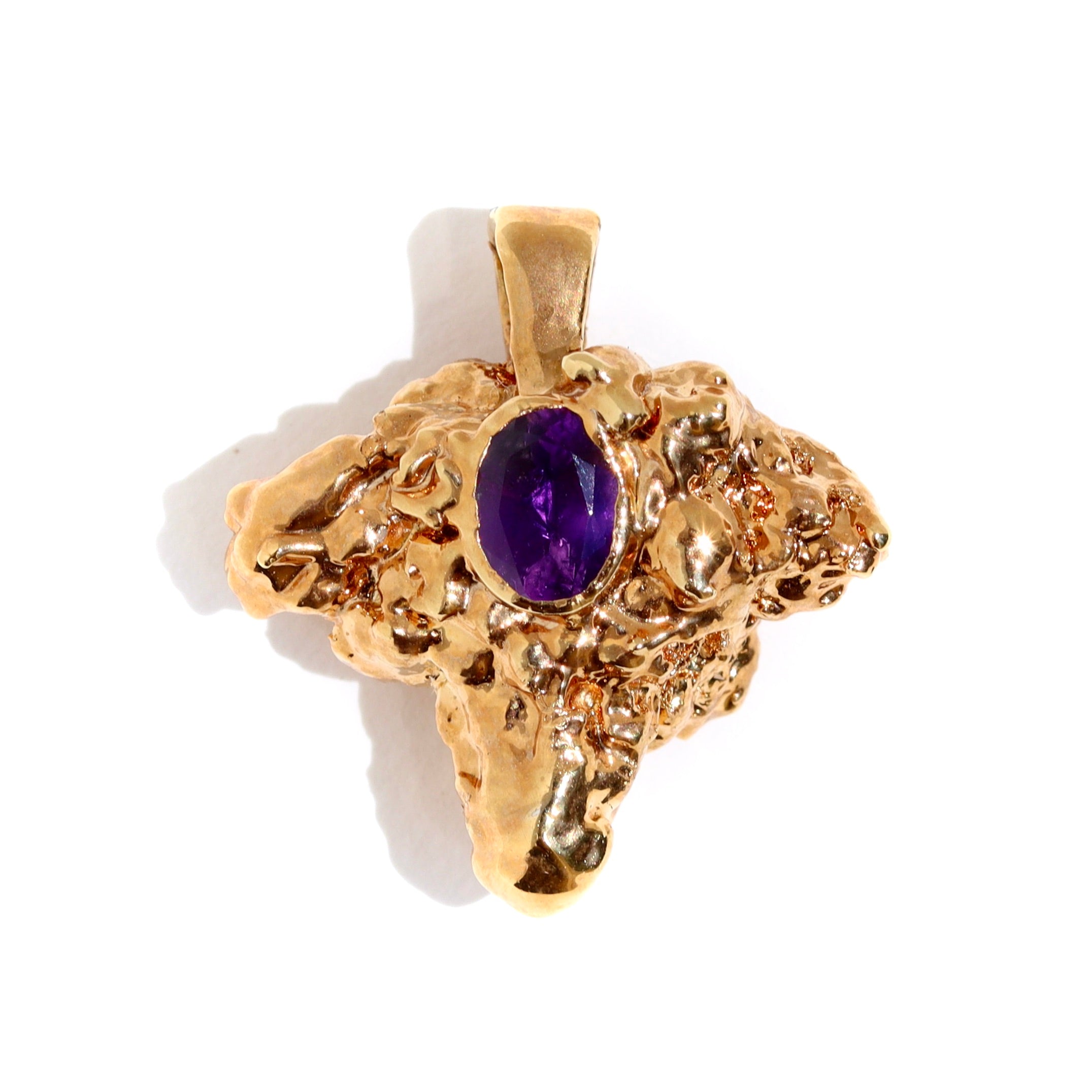 18k OG bud with Amethyst