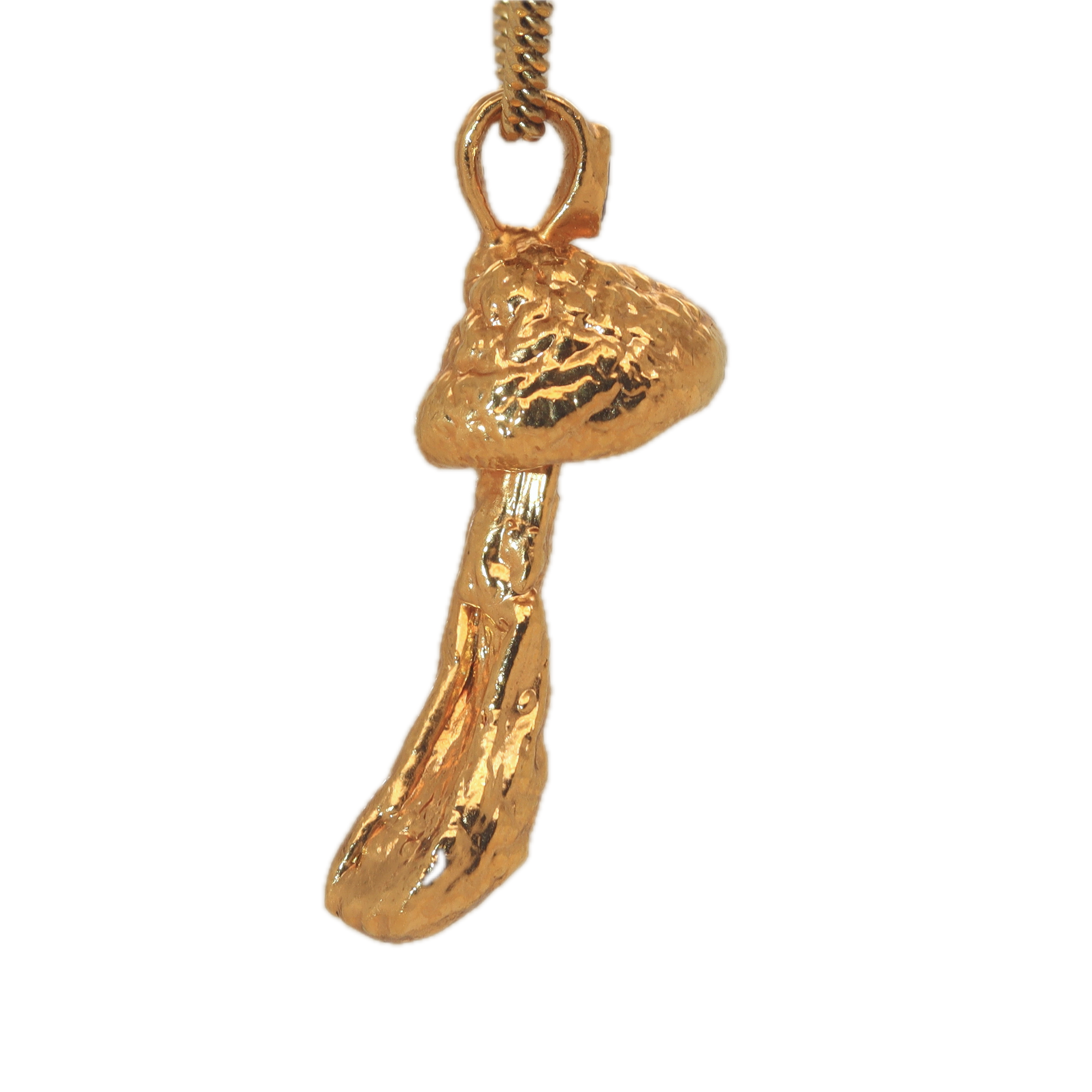 18k Special Collection Pendant with Ethiopian Opal and Ruby - Ras Boss