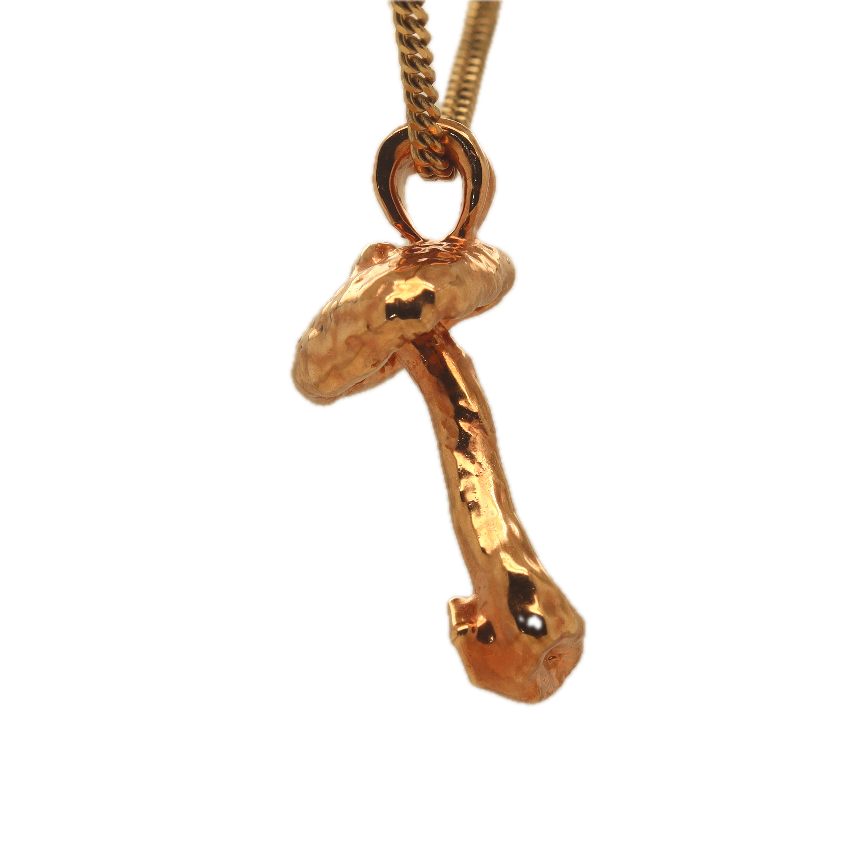 Rose Gold Special Collection Pendant with Tourmaline - Ras Boss
