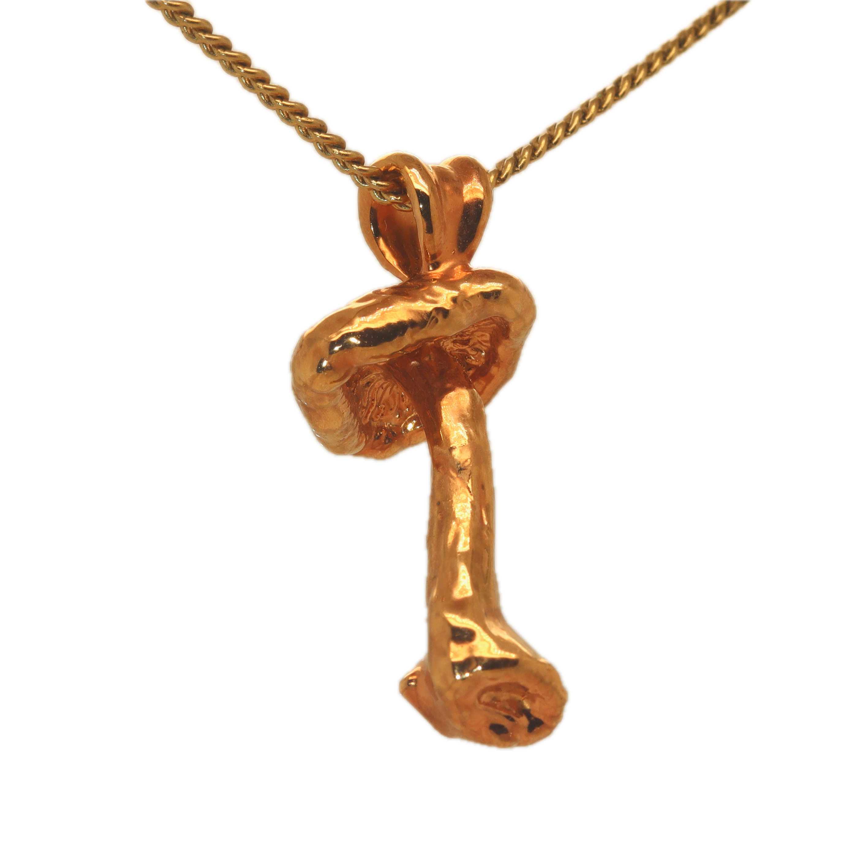 Rose Gold Special Collection Pendant with Tourmaline - Ras Boss