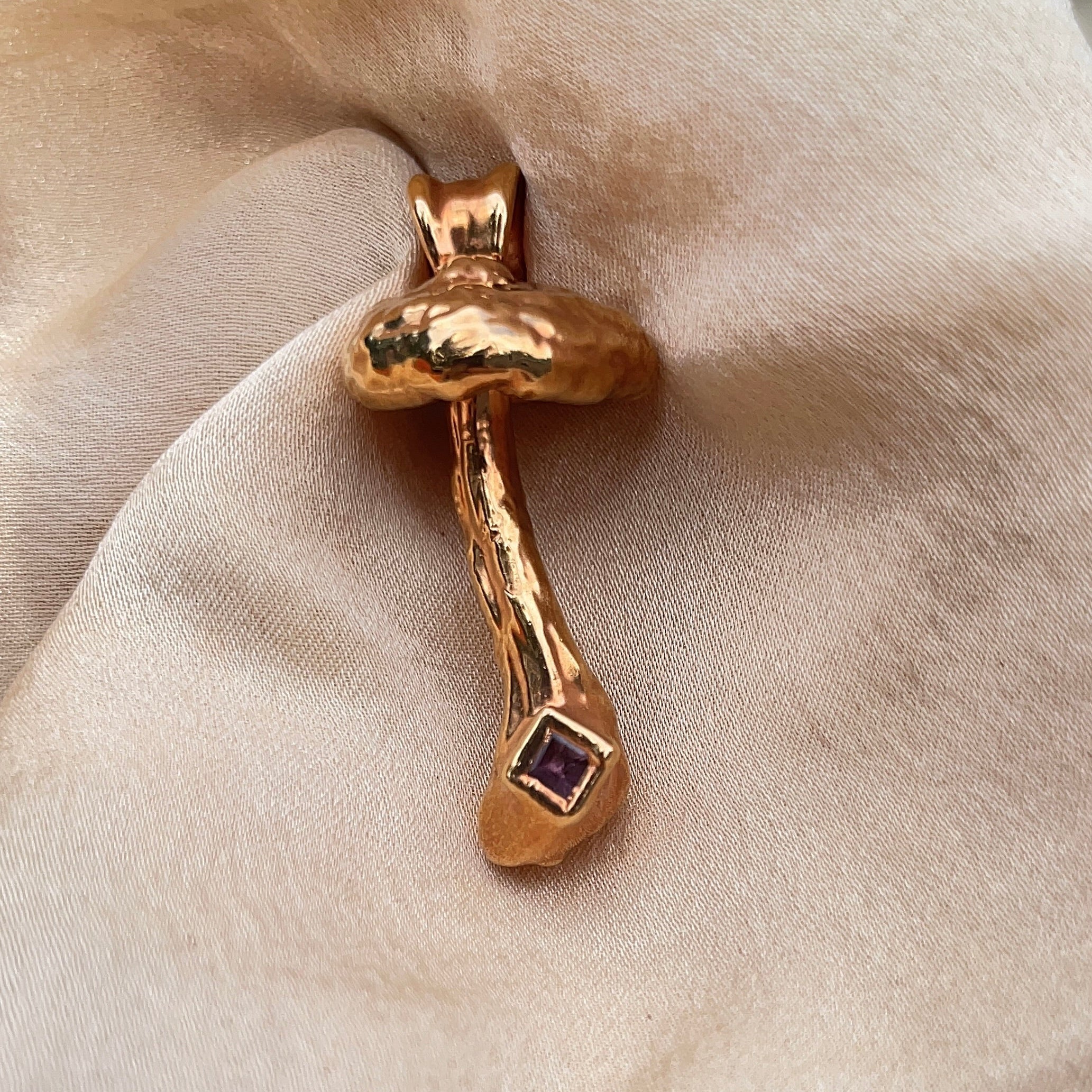 Rose Gold Special Collection Pendant with Tourmaline - Ras Boss