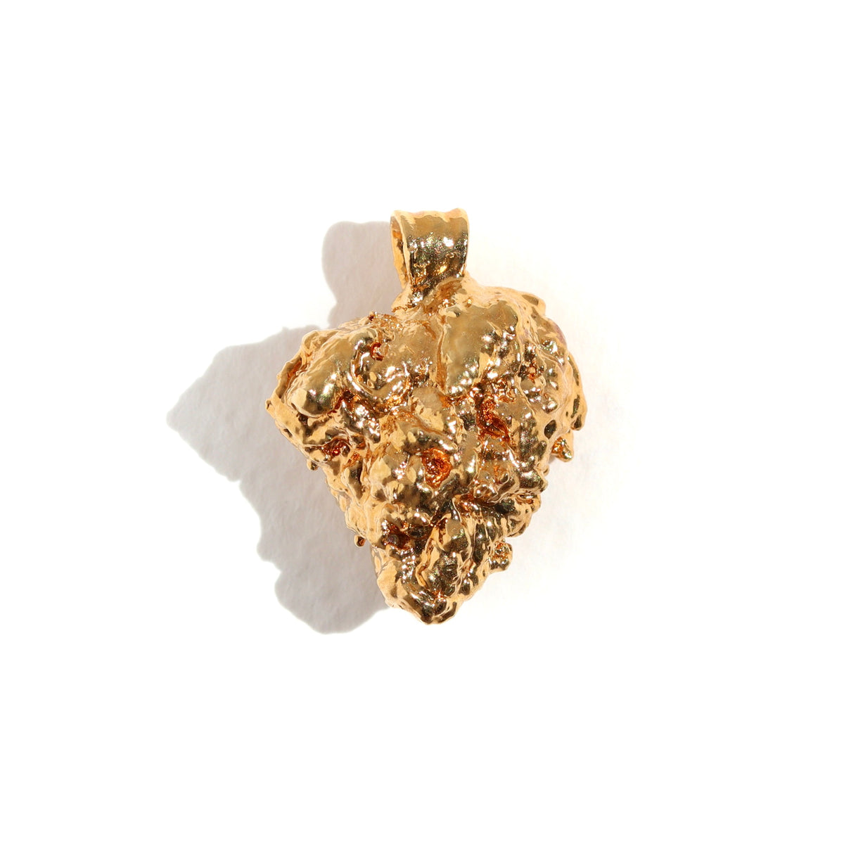 24k Afe Negus bud with Garnet