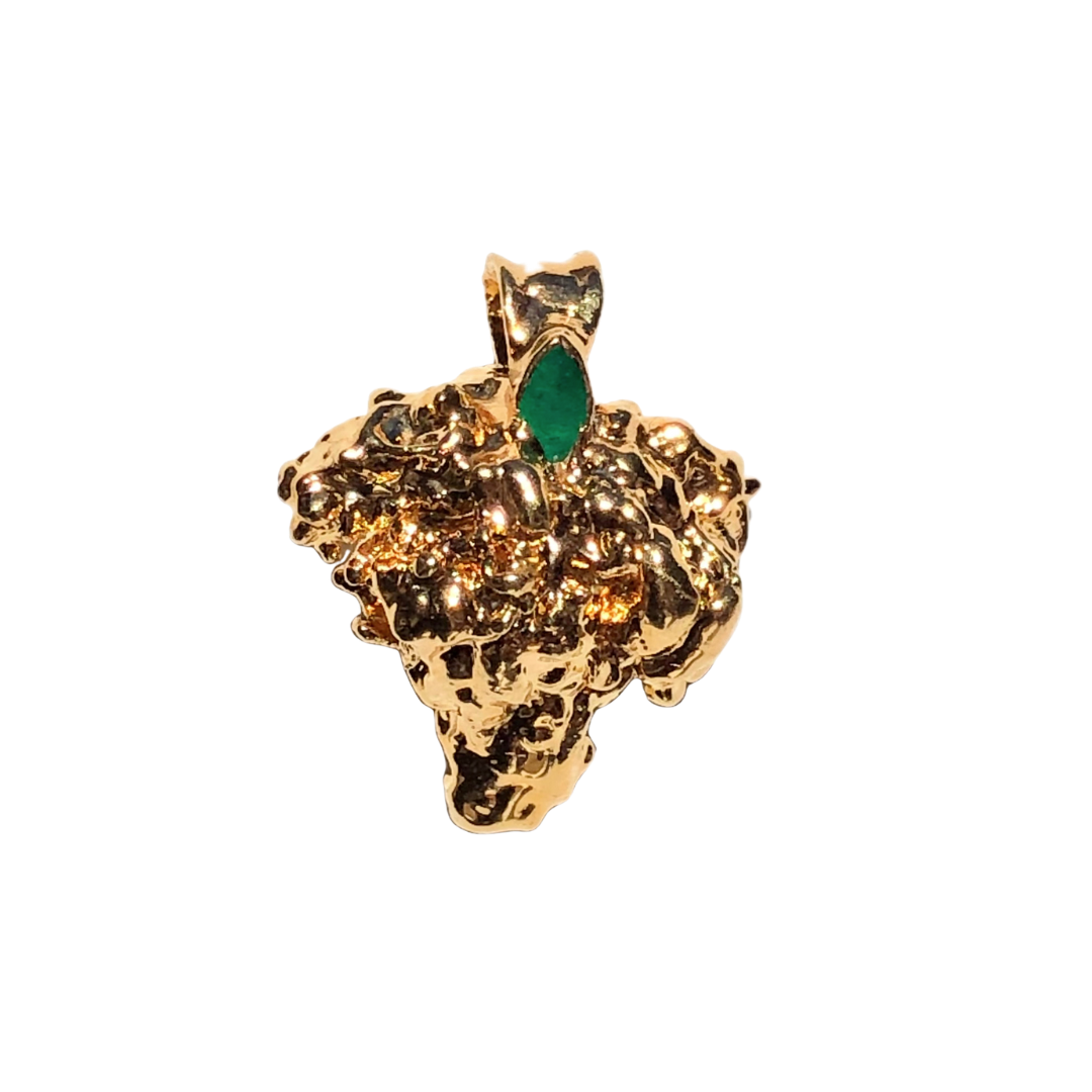 18k OG bud with Emerald