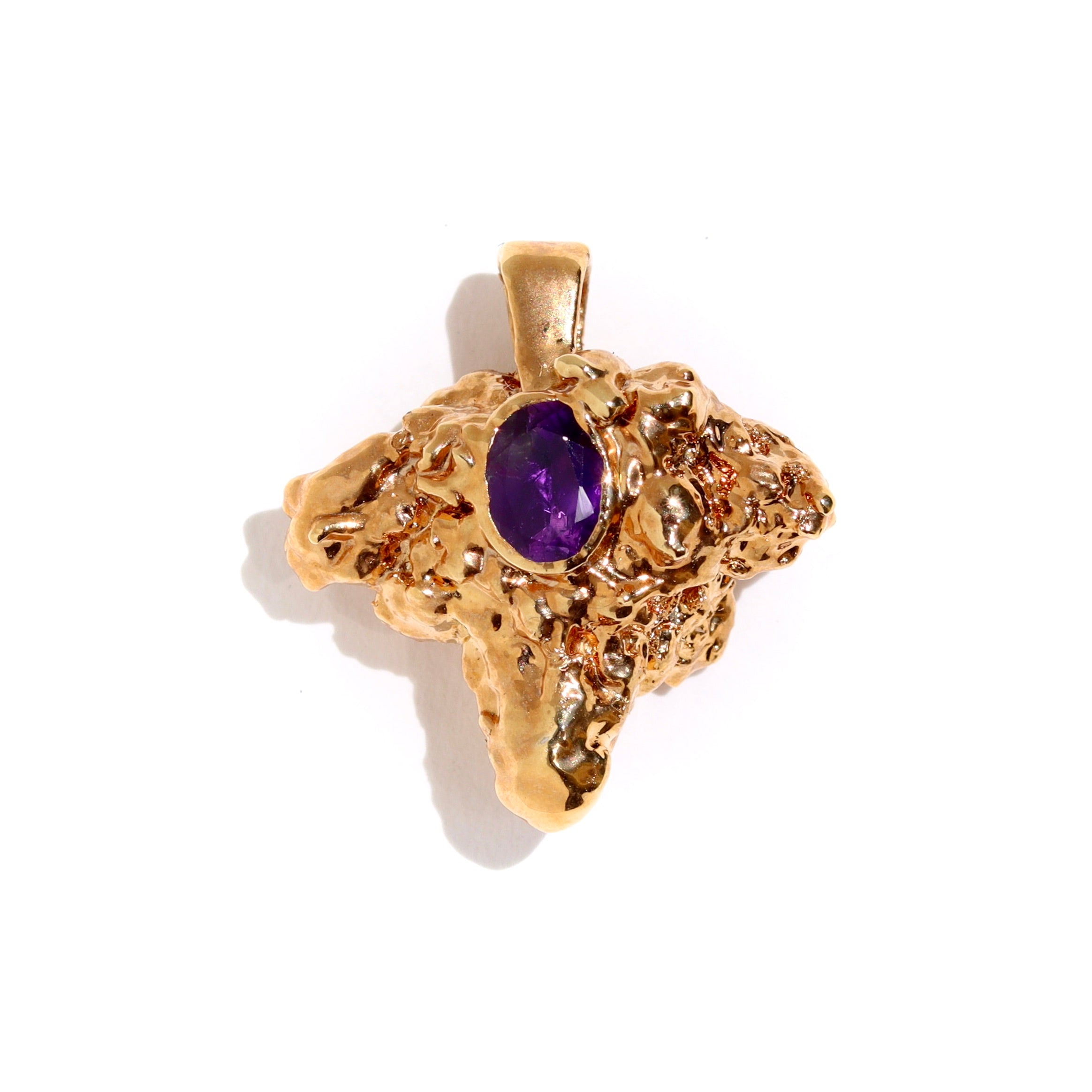18k OG bud with Amethyst