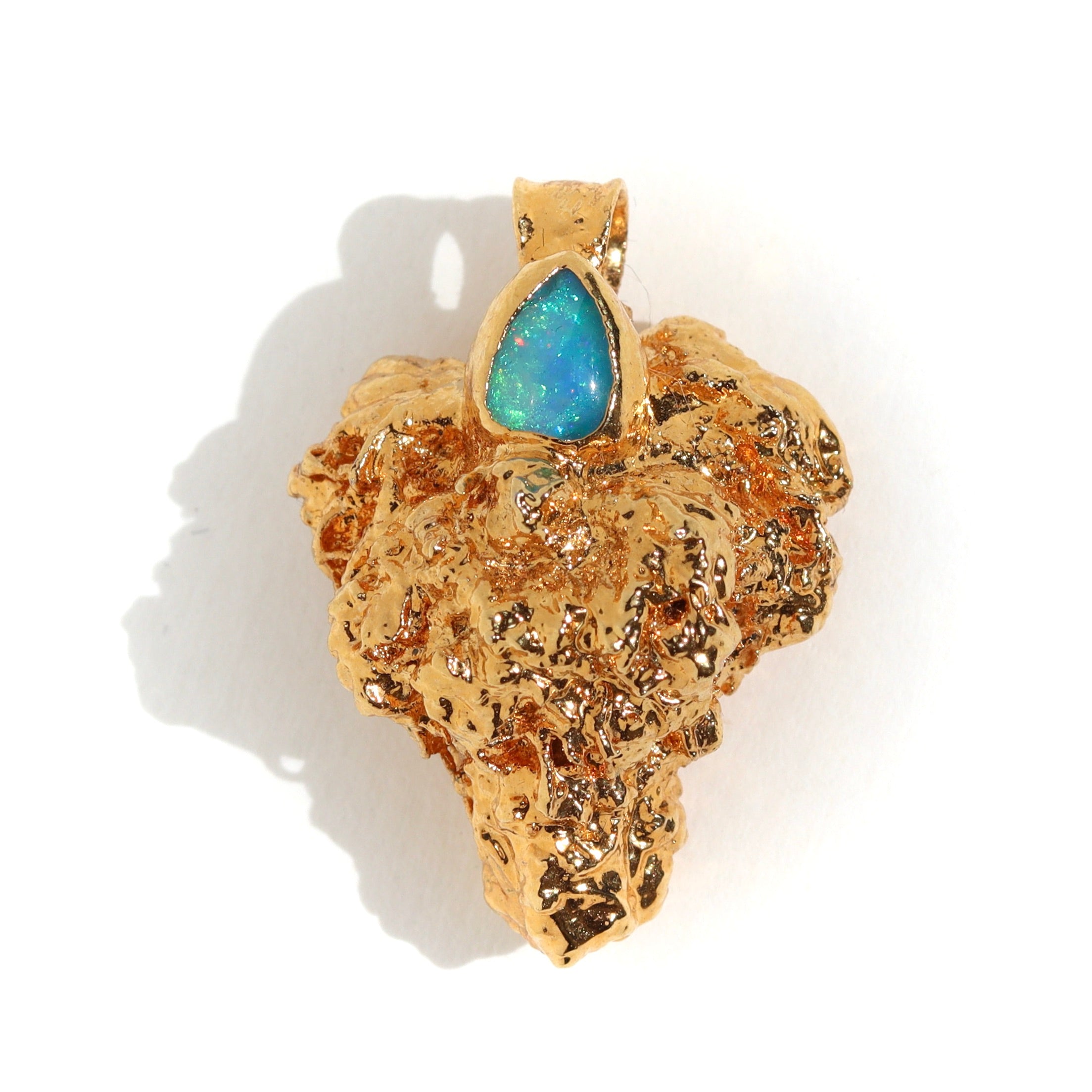18k Gelato Bud with Ethiopian Opal