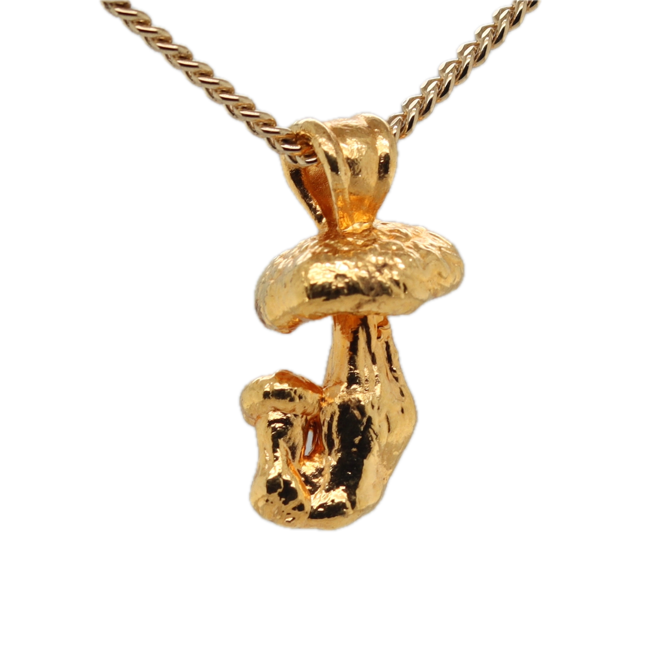 24k Special Collection Pendant with Diamond and Emerald