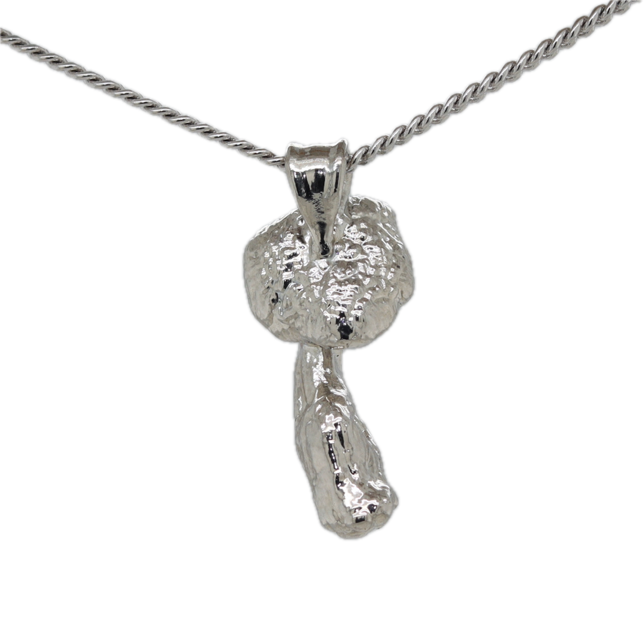 Platinum Special Collection Pendant with White Sapphire