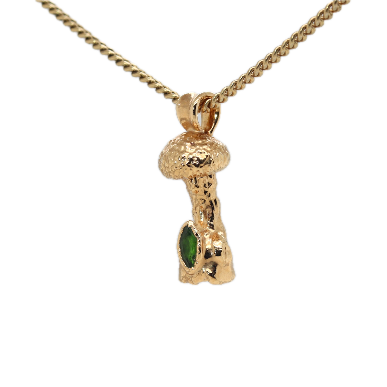 24k Special Collection Pendant with Tourmaline