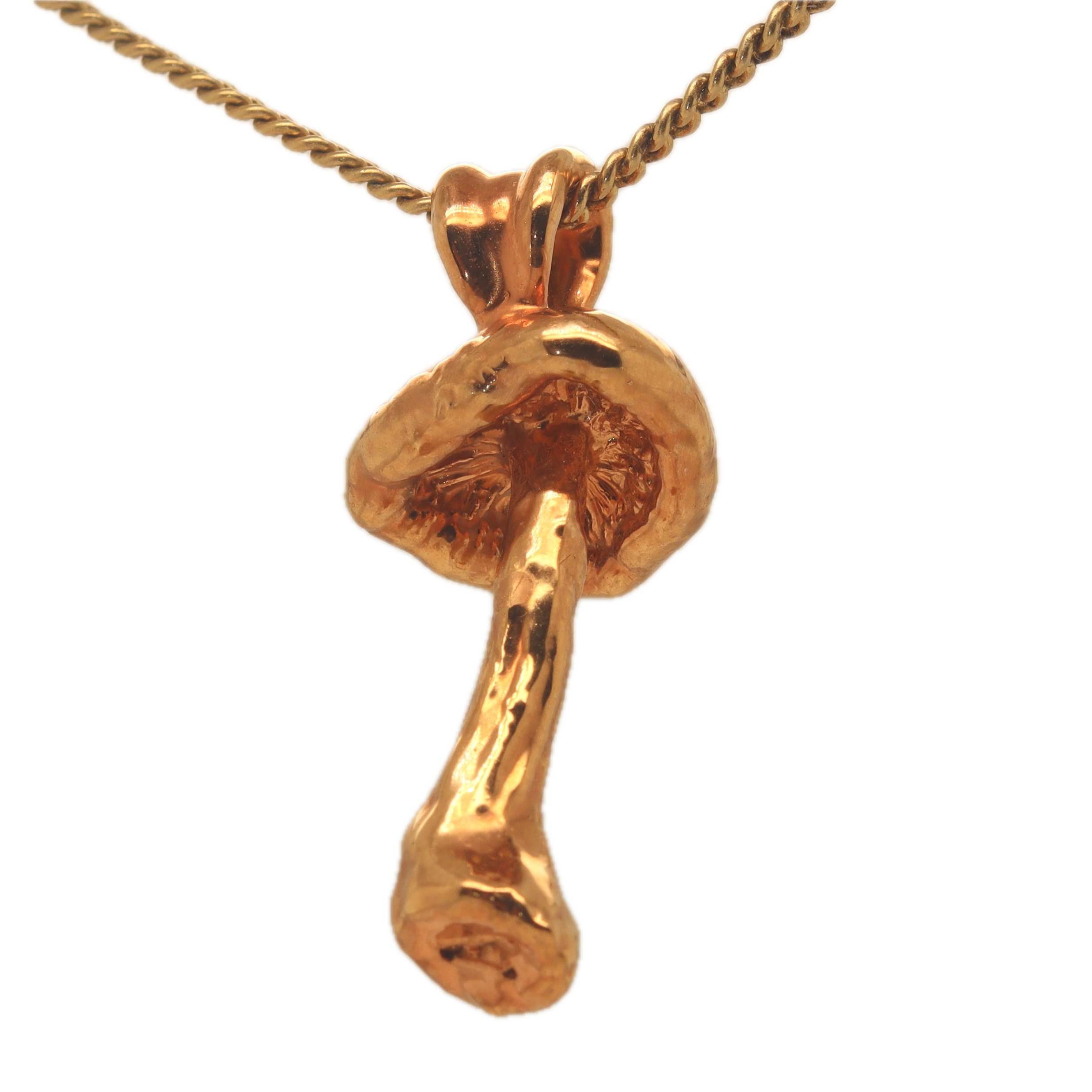 Rose Gold Special Collection Pendant with Tourmaline - Ras Boss