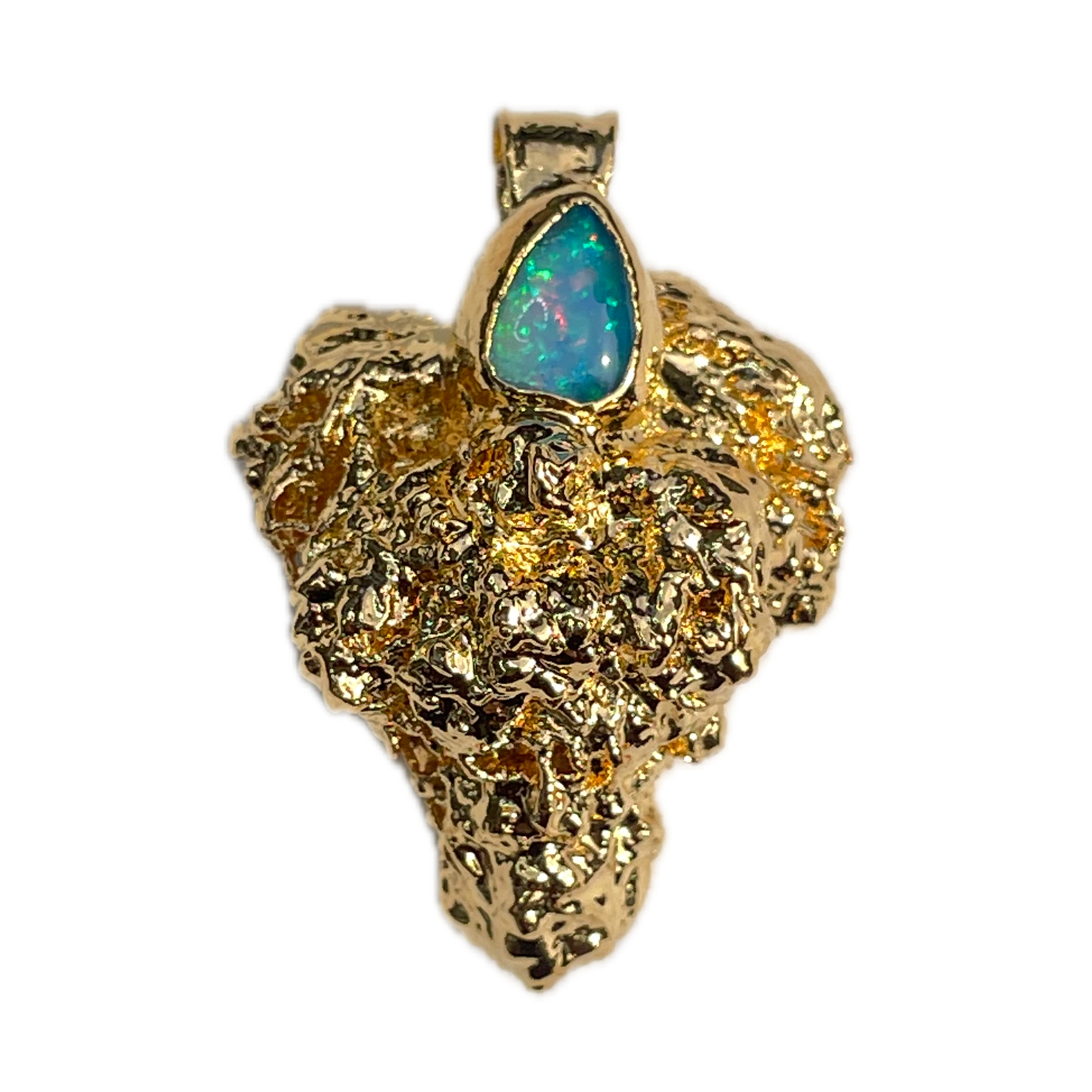 18k Gelato Bud with Ethiopian Opal