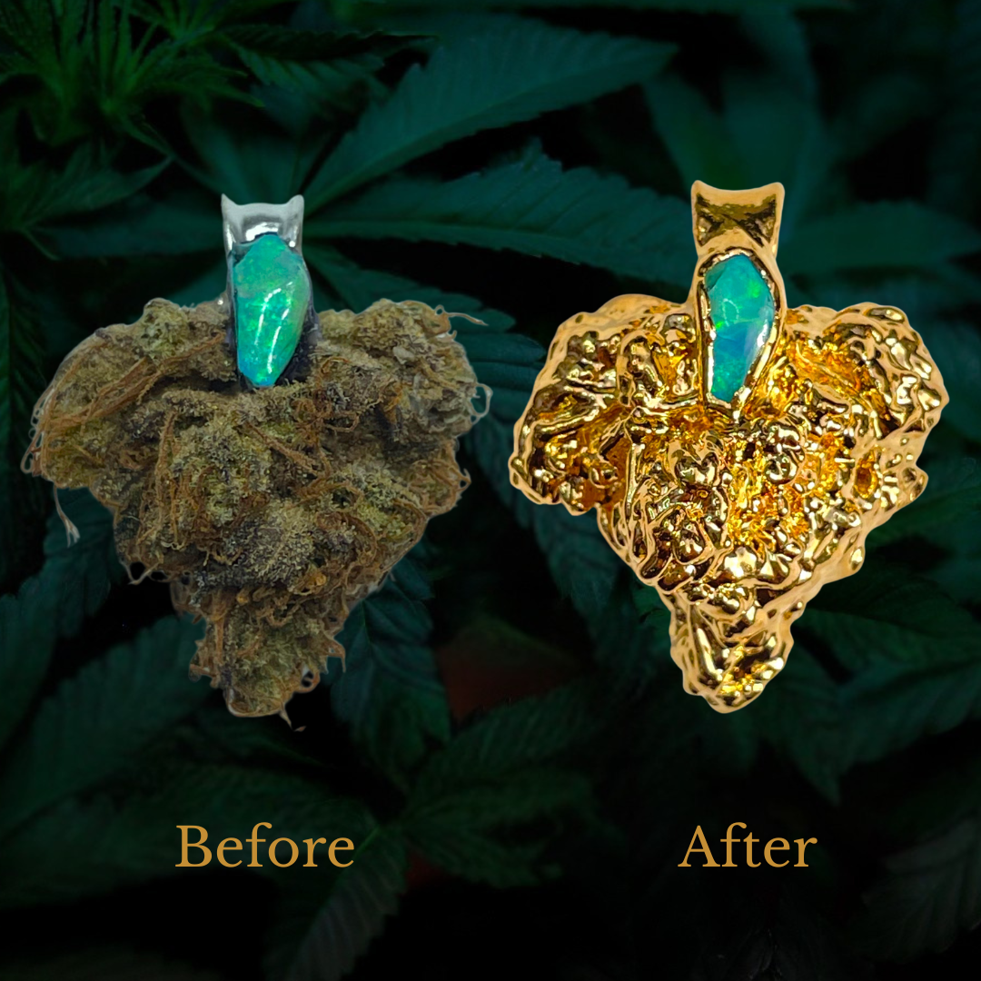 24k Gelato Bud with Ethiopian Opal