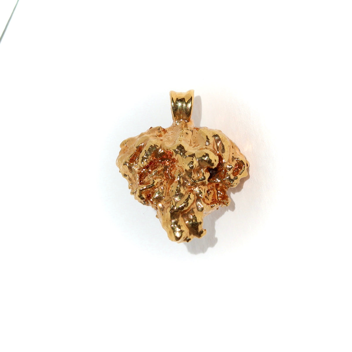 24k Axum bud with Sapphire