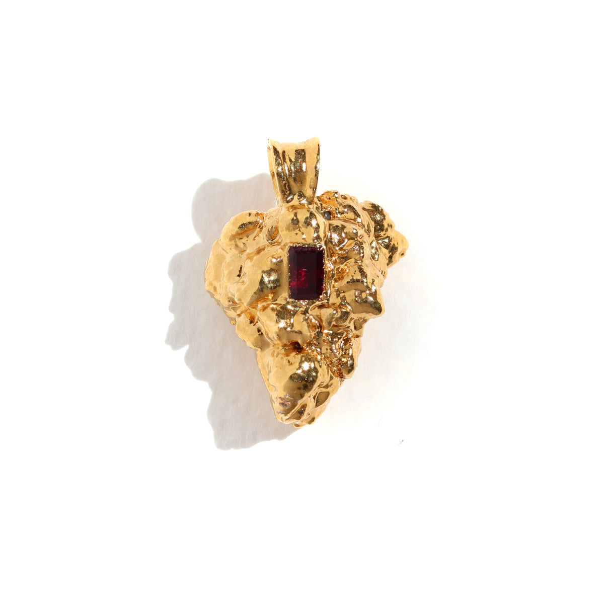 24k Tej  bud with Garnet